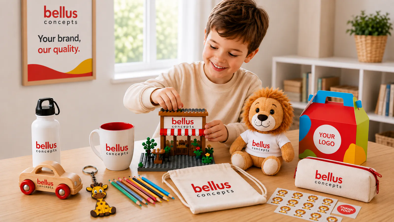 Bellus Toys maatwerk artikelen