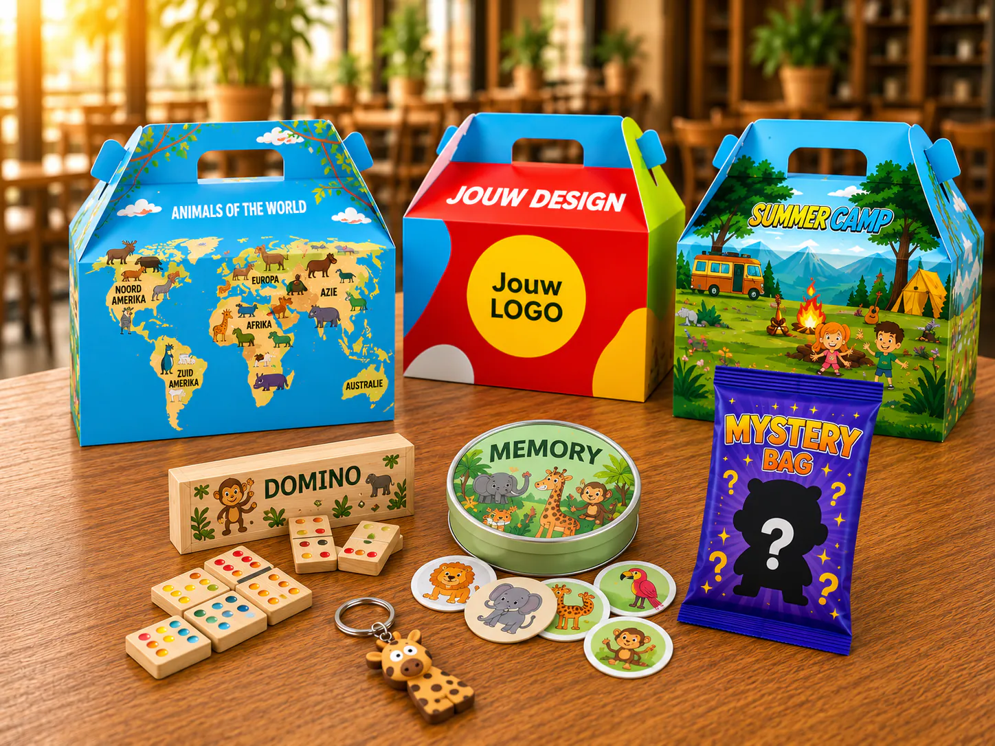 Kidsboxen & menuboxen