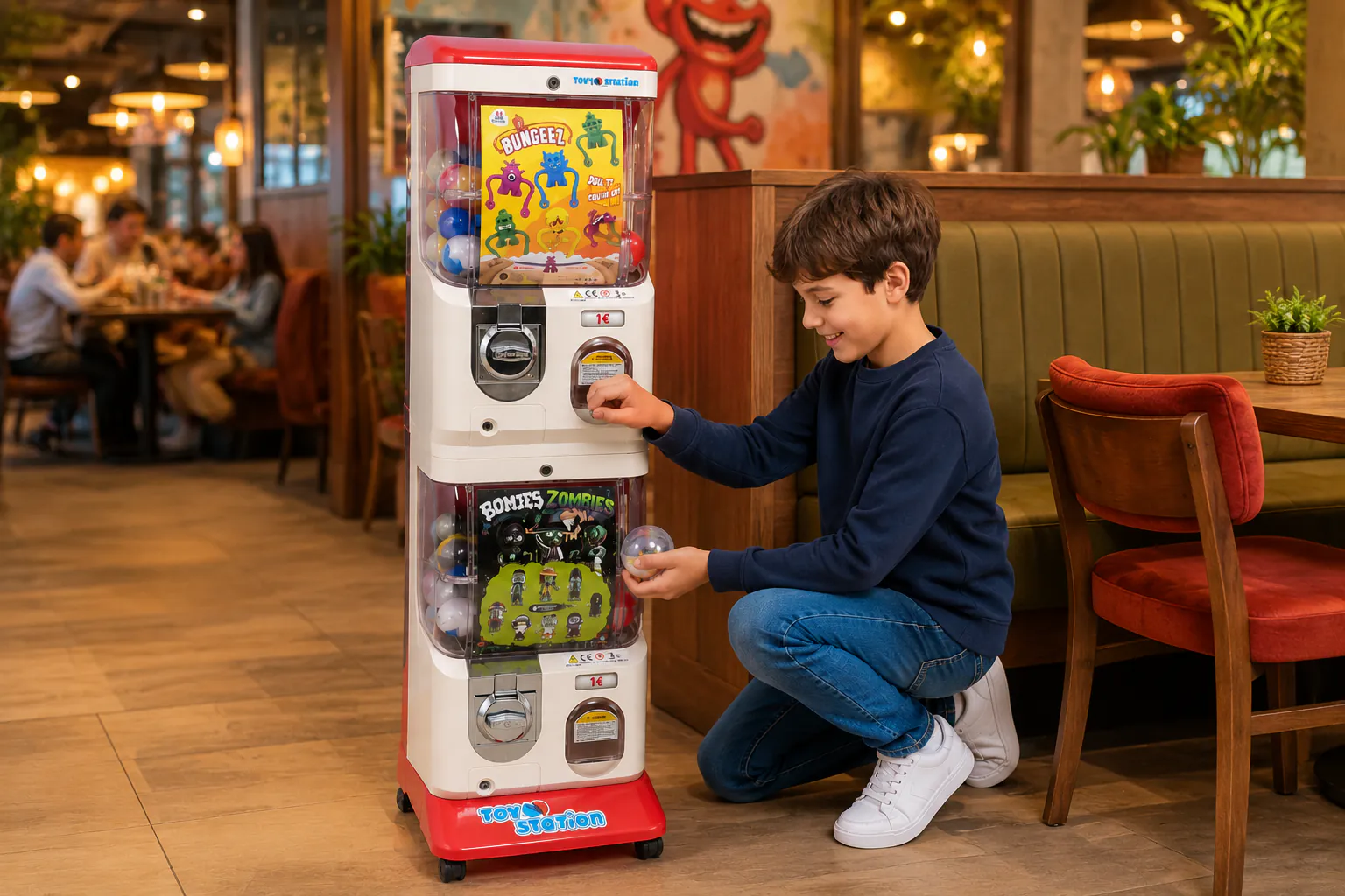 Vendingmachines & capsules